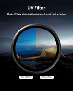 Telesin CPL polarizer filter for DJI Action 6