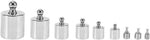 Acogedor scale calibration weight kit inside protective plastic case