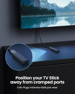 Silkland HDMI 2.1 adapter cable displaying the durable nylon braided jacket design.