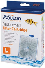 Dual sided fish tank filtration cartridge highlighting the dense floss layer