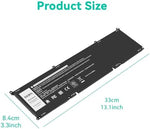 Angle view of the slim profile 69KF2 lithium ion notebook power unit