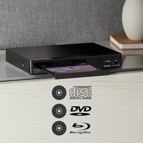Panasonic home media theater device packaging including remote control and adapter.