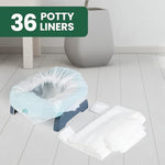 Roamall disposable potty bags stack for travel