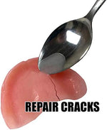Demonstration of dental appliance repair using Instant Smile components