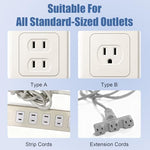 Durable plastic plug covers for home baby proofing
