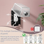Large interior space of PKLIYH outlet box with plug