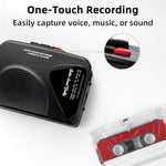 Mersoco compact personal cassette walkman showing top control buttons