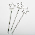 Twelve pack of Rhode Island Novelty star wands for party favors
