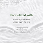Authentic ROUND LAB sheet mask with Mugwort extract skincare ingredients