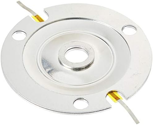 Close up of Skar Audio VX1-ST-DIA copper voice coil and diaphragm