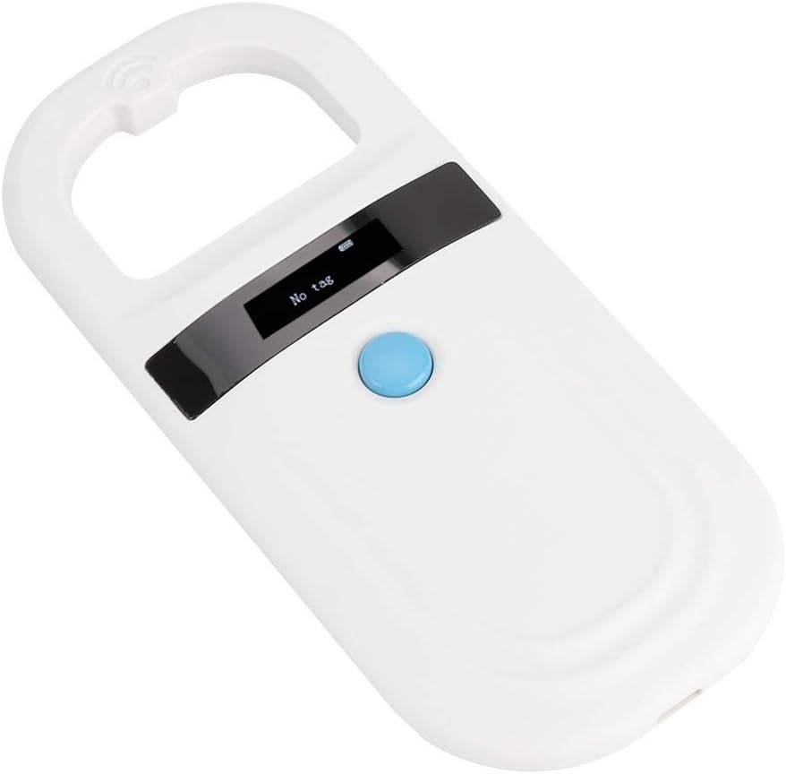 Sonew pet microchip reader front view scanner device