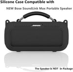 JCHPINE speaker cover combo kit showing both the soft silicone sleeve and rigid EVA shell.