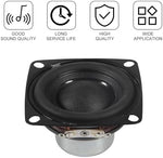Close up of speaker cone and surround for DIY audio