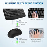 Ambidextrous optical wireless mouse displaying symmetrical design and DPI adjustment button