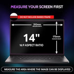 Side Profile of Peslv 360 Degree Privacy Screen Clarity