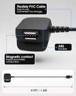 Top view of the replacement electronic pet accessory showcasing the high conductivity alignment pins.