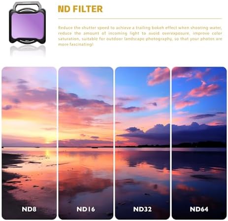 Blaueochi ND8 to ND64 filters for DJI Avata