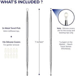 Oravix surgical-grade stainless steel pick detail
