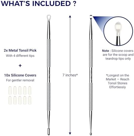Oravix surgical-grade stainless steel pick detail