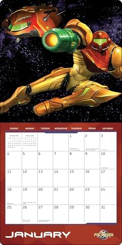 Metroid 2026 Wall Calendar - Image 4