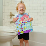Putska potty training chart with 35 reusable mermaid stickers