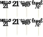 Close-up of the premium 300 gram black glitter cardstock material used in Gyufise party supplies