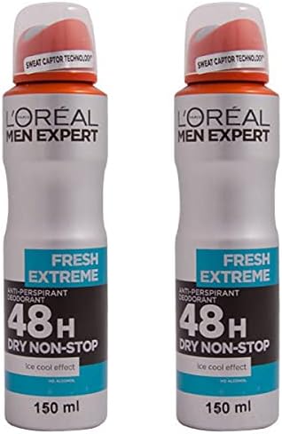 L'Oreal Paris Men Expert Fresh Extreme 48H Ice Cool Effect Deodorant Spray For Men, 250 Ml - Image 7