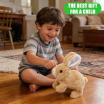 Santvolo interactive plush bunny with wiggling ears