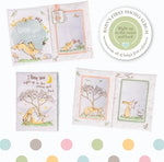 Kids Preferred soft sensory book with crinkle fabric pages open view