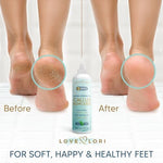Foot care spa essentials gel for removing dead skin and cracked heels
