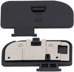 Replacement battery chamber lid package contents for digital SLR and mirrorless gear