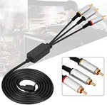 Luatoxry video adapter wire neatly wrapped showcasing its compact streamlined design