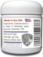 Angels Lab nano silver healing ointment package labeling showcasing ingredients