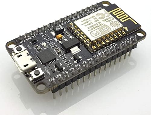 Eleduino ESP8266 NodeMCU module showing micro USB port