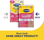 Dr. Scholl's Moleskin Plus Padding Strips cotton flannel texture close up