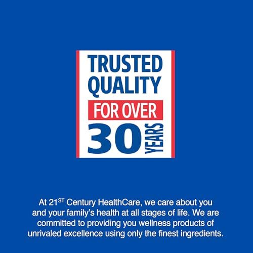 21st Century Calcium Citrate Plus D maximum packaging back view