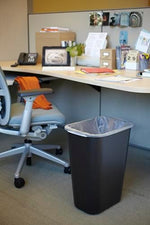 Rubbermaid FG295700BLA Wastebasket Large 41 Qt Black - Image 5