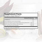 Supplement facts label of Leaky Gut Defense powder