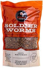 All natural black soldier fly larvae grubs for backyard chickens and poultry feed