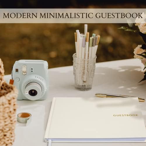 Beige linen texture detail of Zicoto guest book cover