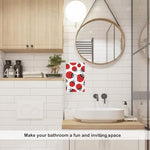 Pznen bohemian cartoon ladybird switchplate displaying the fade resistant ultraviolet cured surface quality