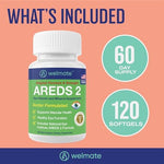 Authentic USA imported Welmate AREDS 2 eye vitamin packaging