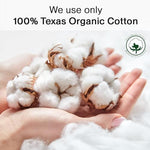 Comparison of SANDIS organic cotton top sheet versus synthetic materials