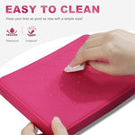 Interior view of Dadanism 6-7 inch silicone storage pouch