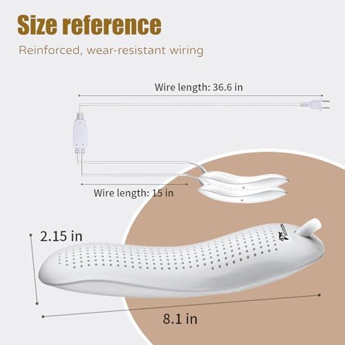 Boot Dryer,Shoe Dryer,Foot Dryer ! Eliminate Bad Odor and sanitize Shoes! - Image 5