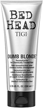 Bed Head Dumb Blonde Conditioner cap and pump angle