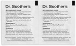 Side profile of Dr. Soother's Healthy Wipes 60 count box