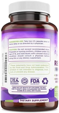 Authentic Biodora Resveratrol bottle imported for Indian market