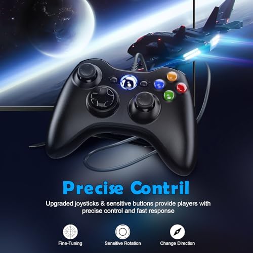 2.5mm audio jack on Dinosoo wired gaming controller