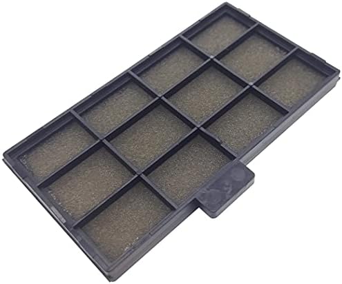 Side profile of Leankle fine foam projector filter displaying its slim design